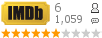 :6 : 1,059 
