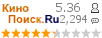 :5.36 : 2,294 
