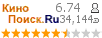 :6.74 : 34,144 