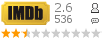 :2.6 : 536 