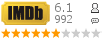 :6.1 : 992 
