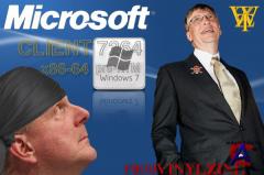 MICROSOFT WINDOWS 7 BUILD 7264 WIN7_RTM X64 & X86 ENGLISH DVD-VINYLZINE + LIP