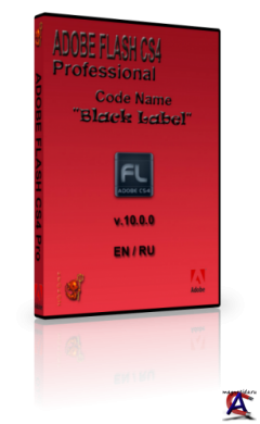 Adobe Flash Professional CS4 Black Label