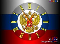 Screensaver Russia Clock 2.2