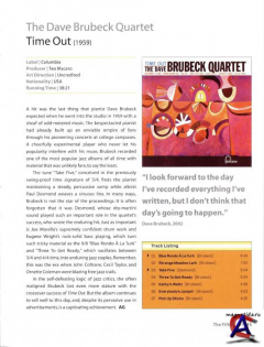 The Dave Brubeck Quartet  Time Out (50th Anniversary  Legacy Edition)