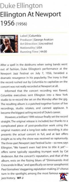 Duke Ellington - Ellington At Newport (complete)