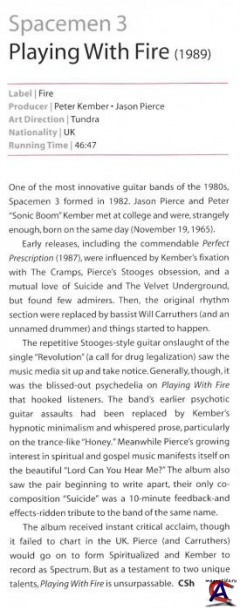 Spacemen 3 - Playing With Fire