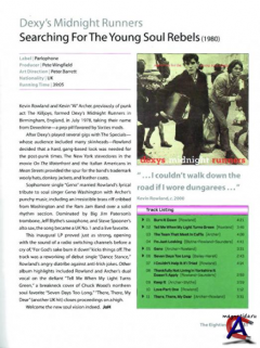 Dexys Midnight Runners - Searching For The Young Soul Rebels