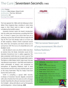 The Cure - Seventeen Seconds (2CD Deluxe Edition)