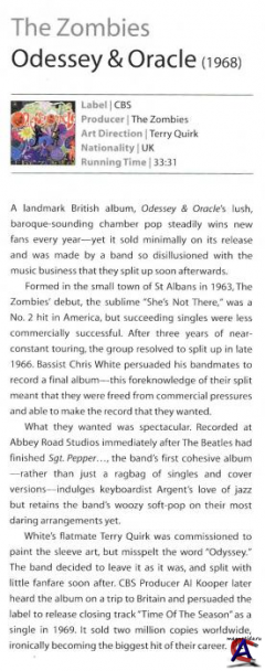 The Zombies - Odessey And Oracle