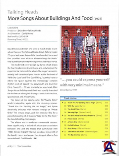 Talking Heads - More Songs About Buildings nd Food