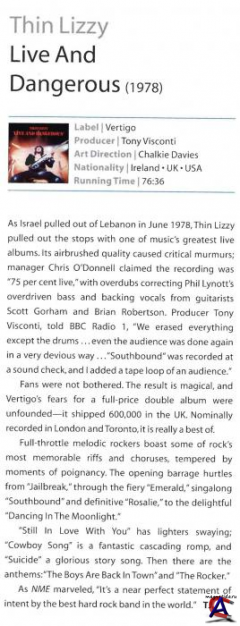 Thin Lizzy - Live And Dangerous (Deluxe Expanded Edition)