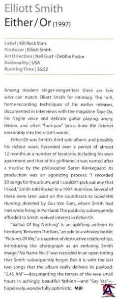 Elliott Smith - Either / Or
