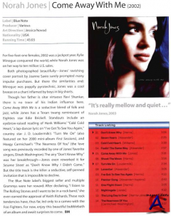 Norah Jones - Come Away With Me (Limited Edition)