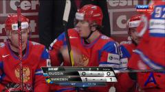 .  .  .  -  / Ice Hockey. World Championship. Group B. Russia - Sweden
