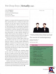 Pet Shop Boys - Actually / Further Listening 1987-1988