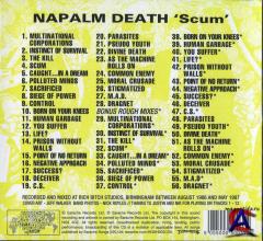 Napalm Death - Scum (Limited Edition)