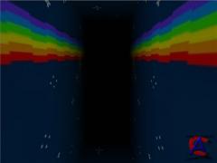 SCP-087-B Nyan Cat Version