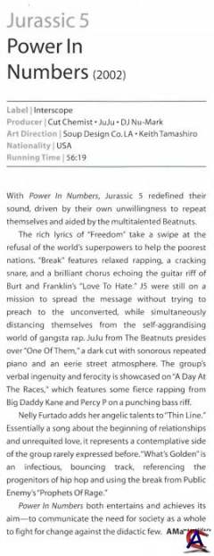 Jurassic 5 - Power In Numbers