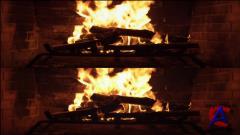   3D / Yule log 3D