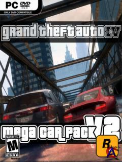 Grand Theft Auto IV Mega Car Pack v2 [MOD]