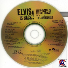 Elvis Presley With The Jordanaires - Elvis Is Back!