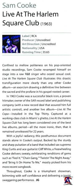 Sam Cooke - Live At The Harlem Square Club 1963 (Remastered 2005)